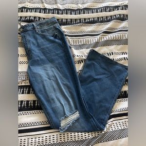 Flare Wax jean - sustainable Denim never been worn!